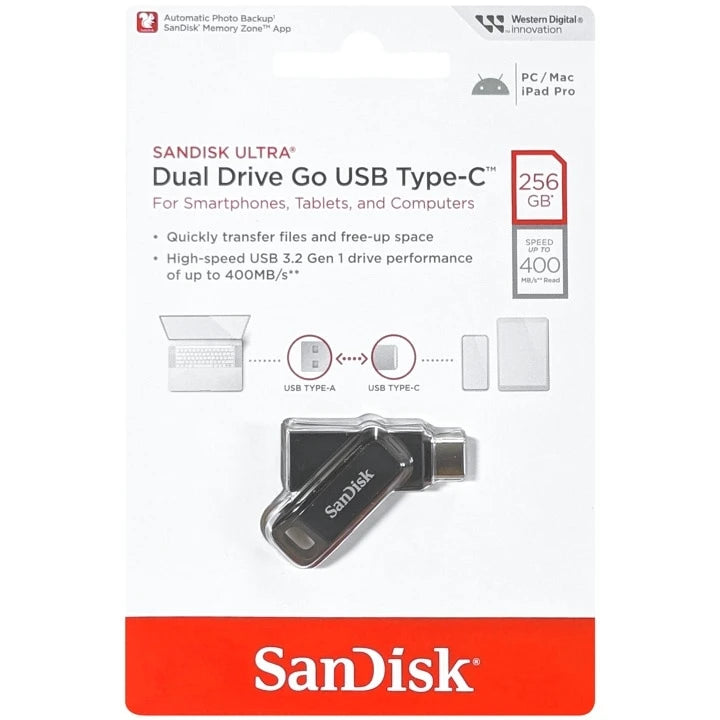 SanDisk Ultra Dual Drive Go USB Type-C
