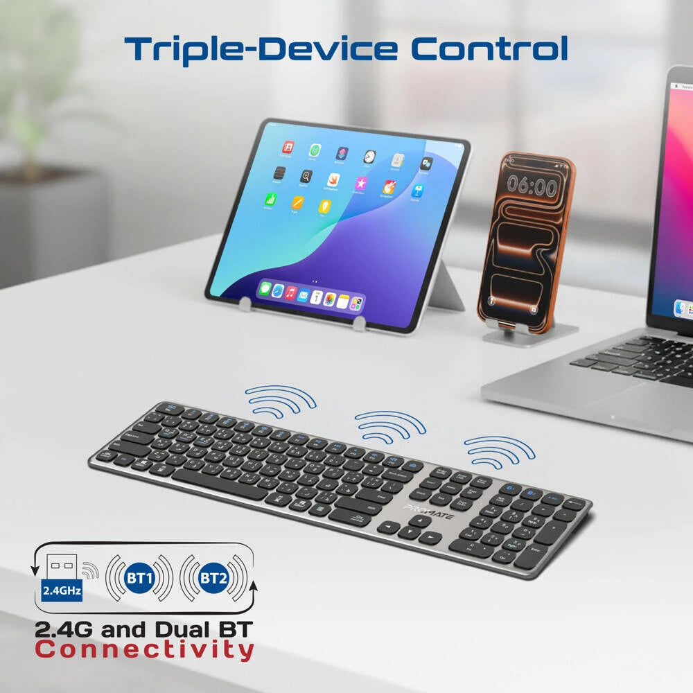 Promate ProKeys-X2 Slim Keyboard