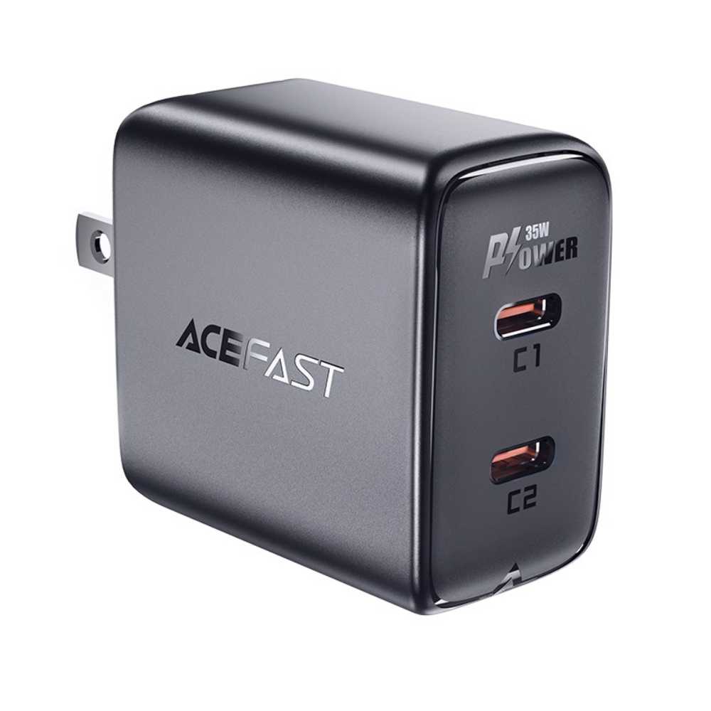 ACEFAST FAST DUAL ADAPTER BLK