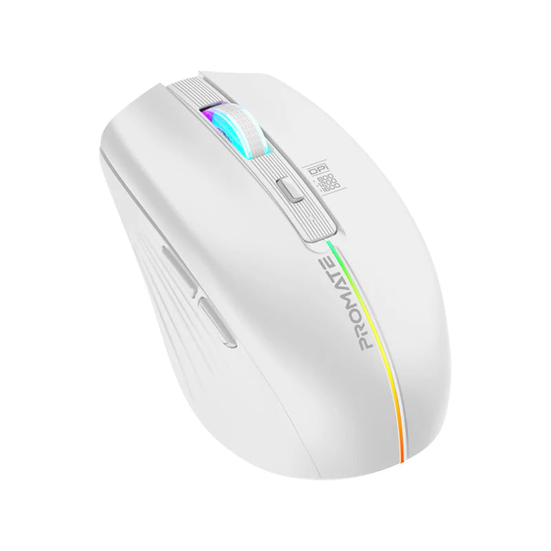 PROMATE ERGO OPTICAL MOUSE WHT