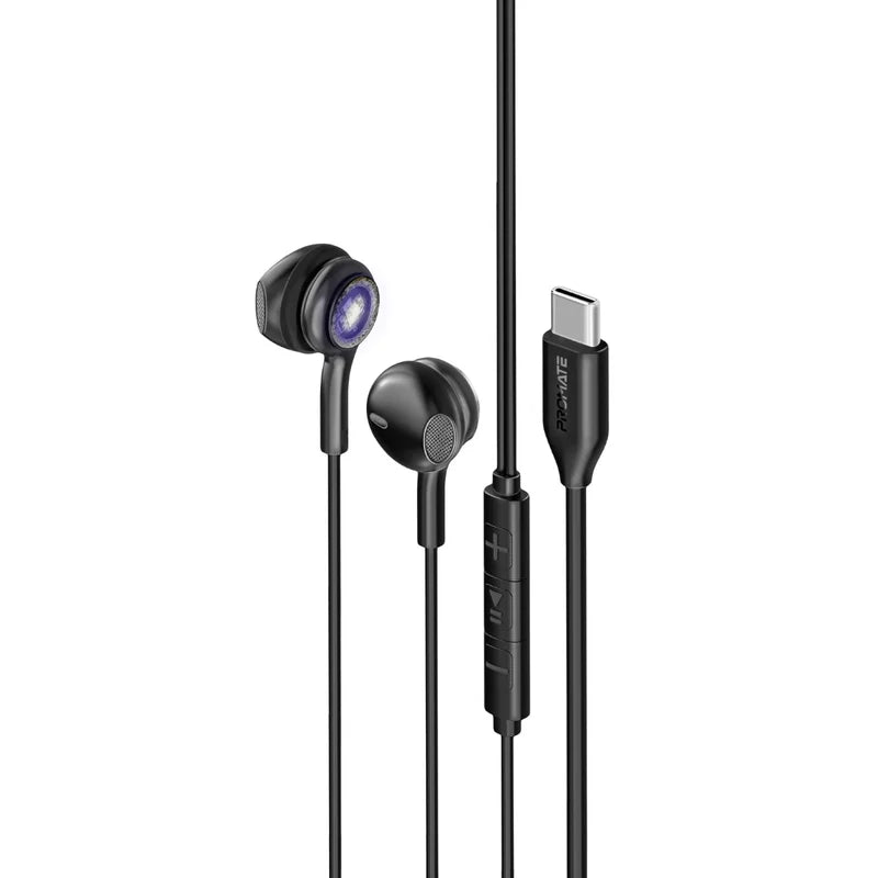 PROMATE LUMISOUND TYPE-C EARPHONES
