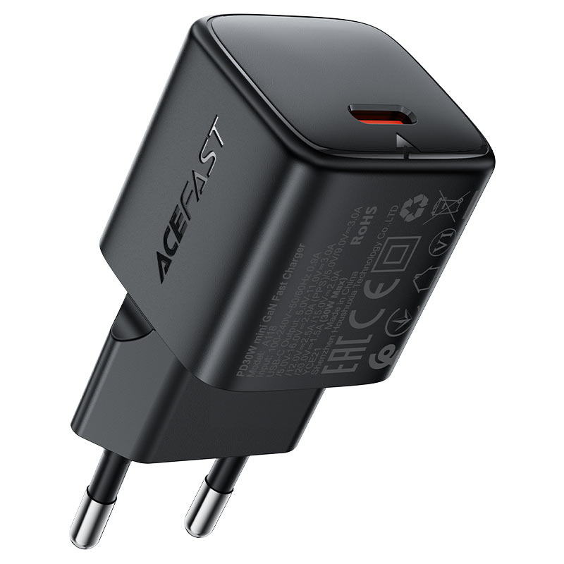 ACEFAST ADAPTER 30W C2 LIGHTNING BLK