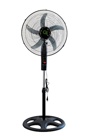 GI FAN 50W 18" ALUMINUM MOTOR BLK