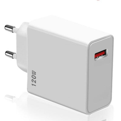 XO 120W CHARGER + TYPE-C CABLE WHT