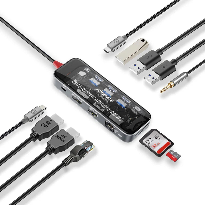 PROMATE 11IN1 ULTRA FAST HUB