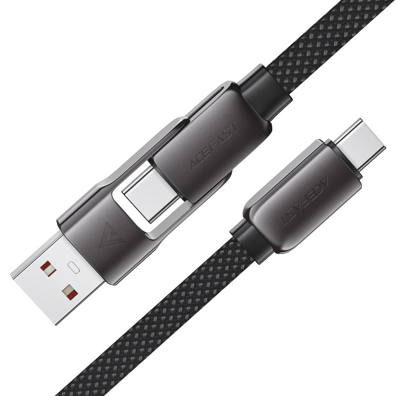 ACEFAST DATA CHARGING CABLE GREY