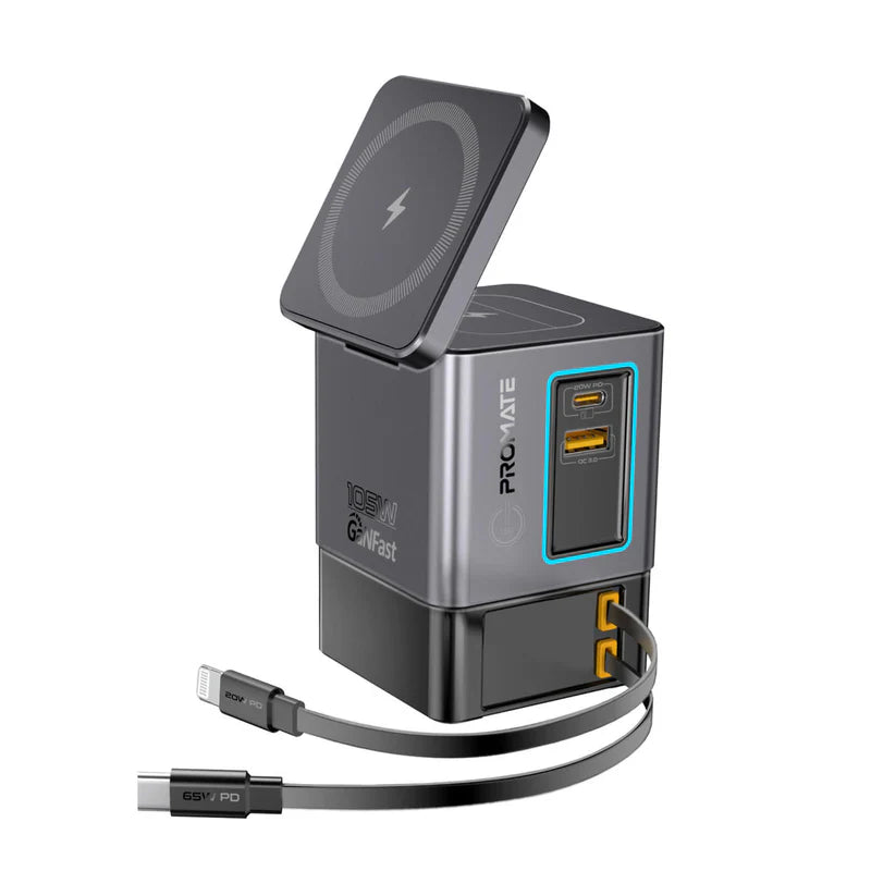 PROMATE GANFAST 105W 6IN1 CHARGING STATION