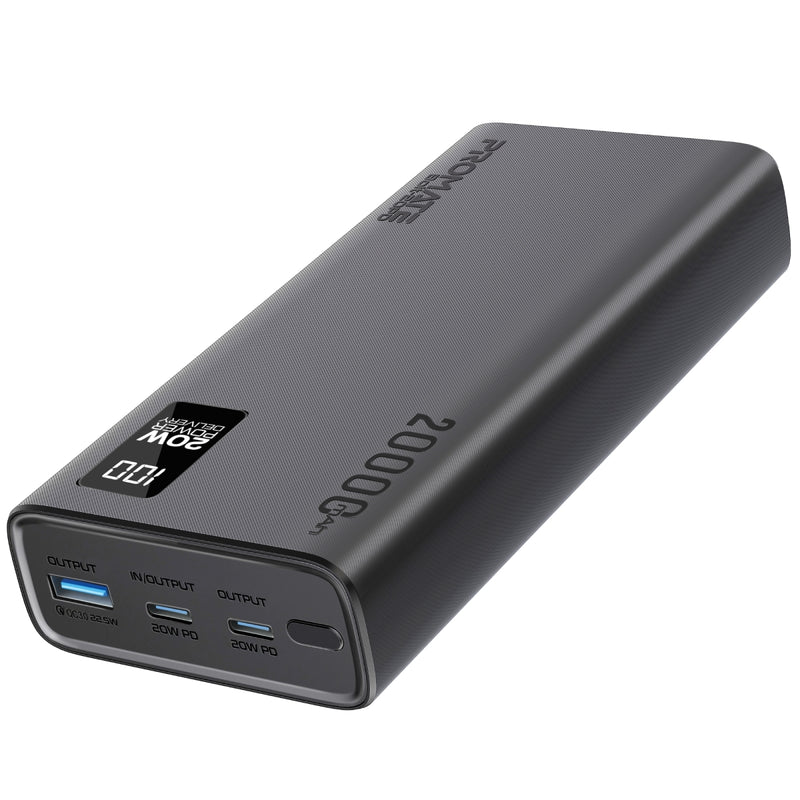 Promate Power Bank 20 000MAH 20W