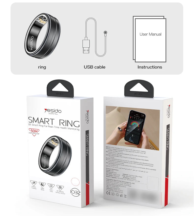 YESIDO SMART RING