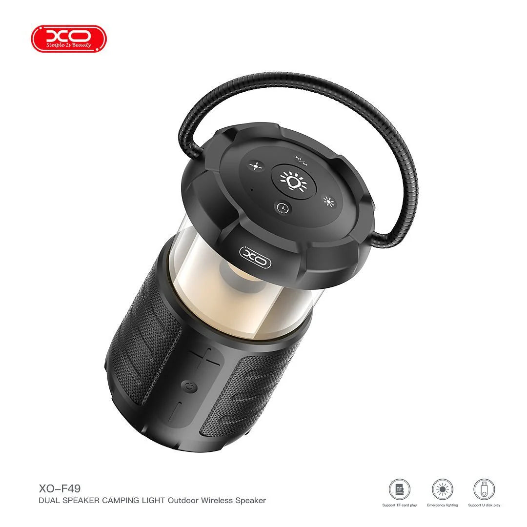 XO DUAL HORN WIRELESS SPEAKER BLK