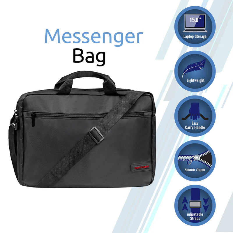 PROMATE LIGHTWEIGHT MESSENGER BAG