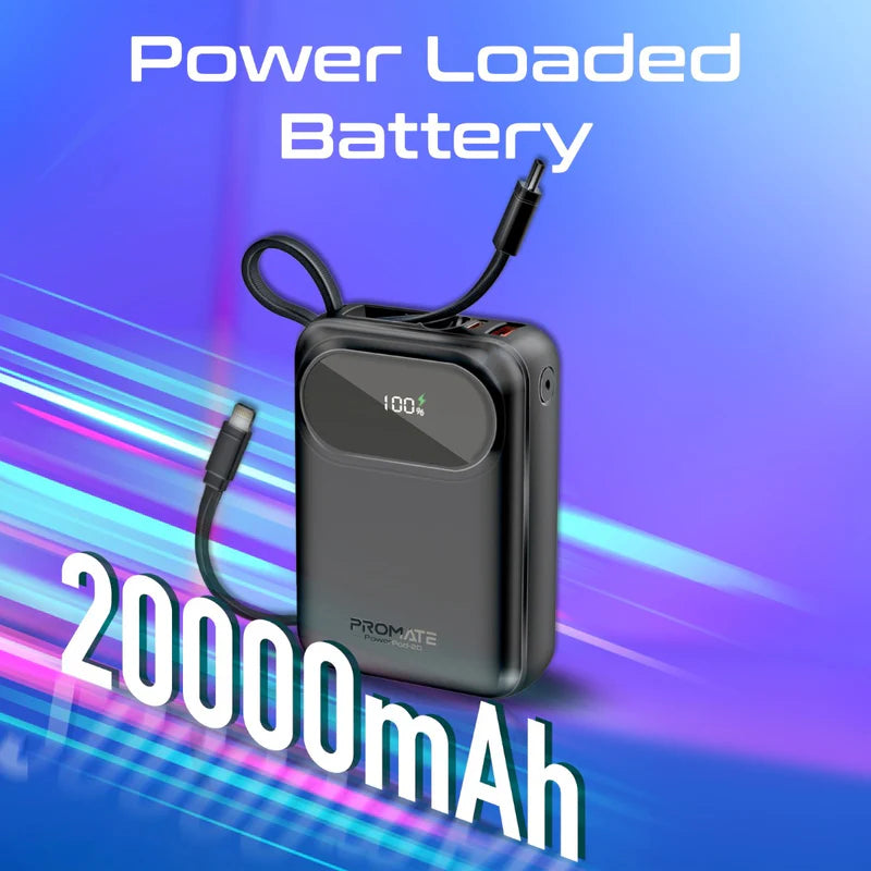 PROMATE 20 000MAH COMPACT PB 35W