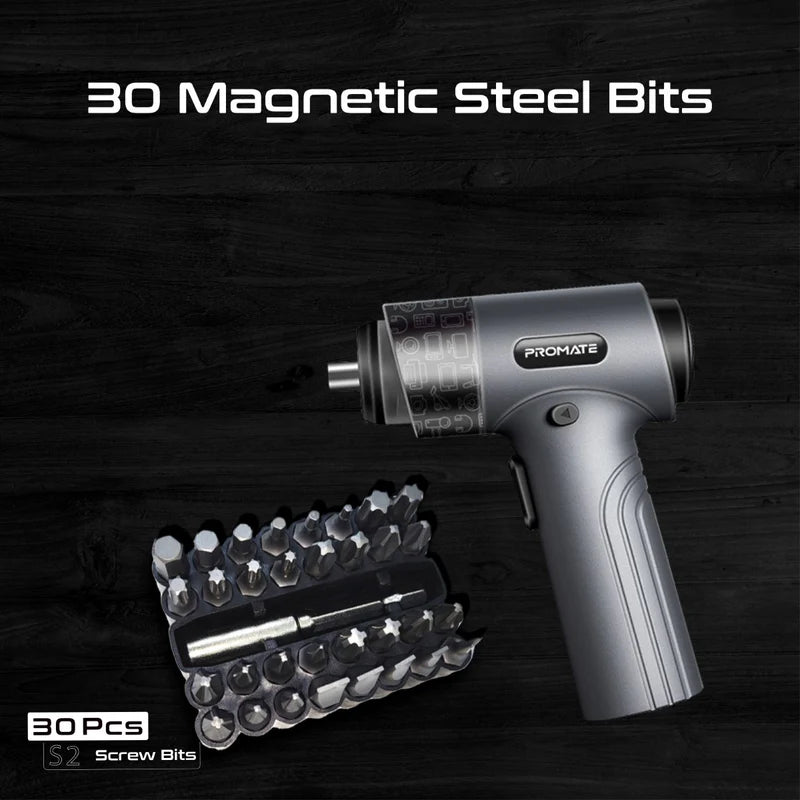 PROMATE ELECTRIC SCREWDRIVER KIT 31G