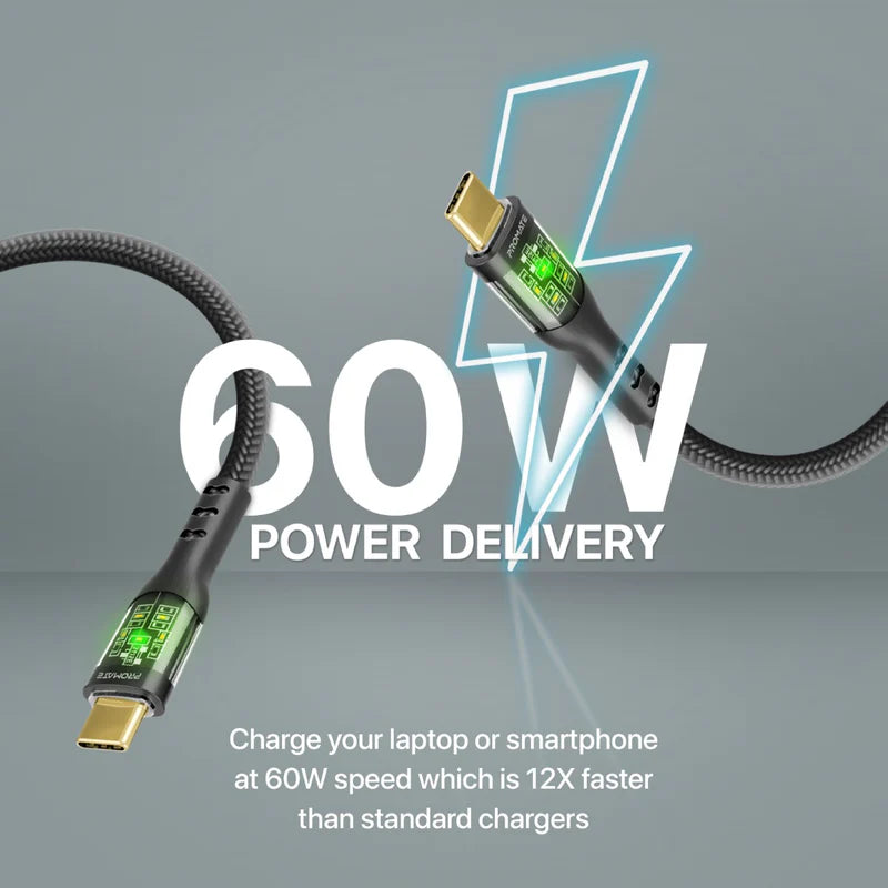 PROMATE 1.2 USB-C CABLE