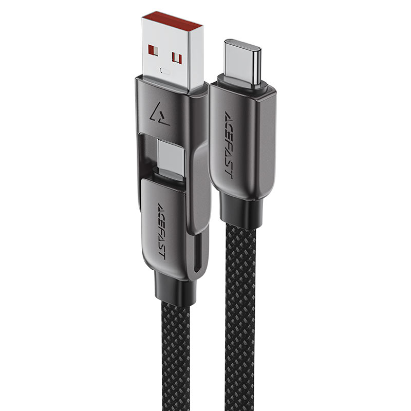 ACEFAST DATA CHARGING CABLE GREY