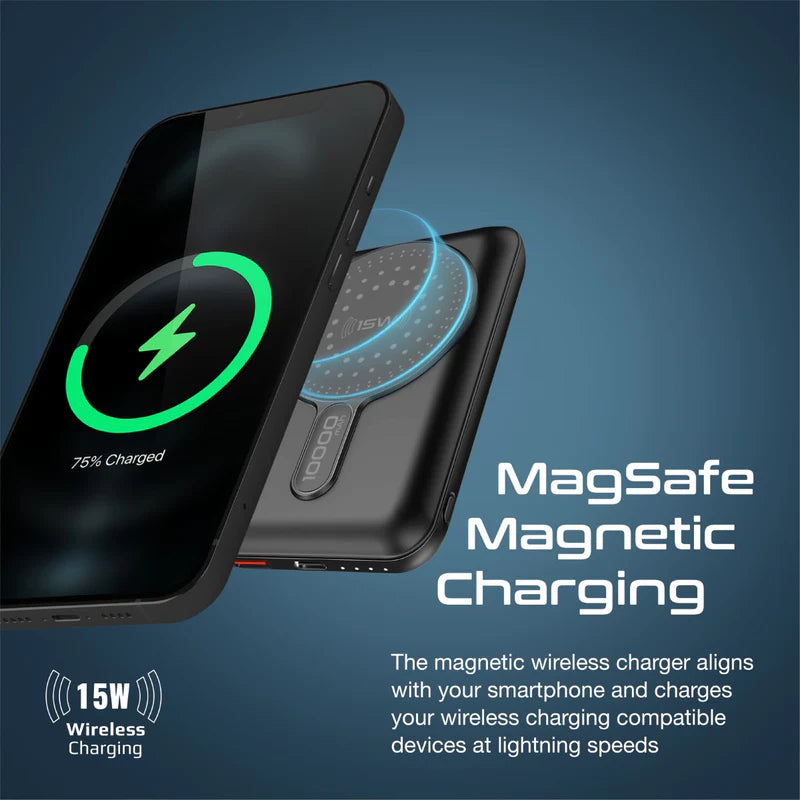 PROMATE 10 000MAH MAGSAGE Power Bank