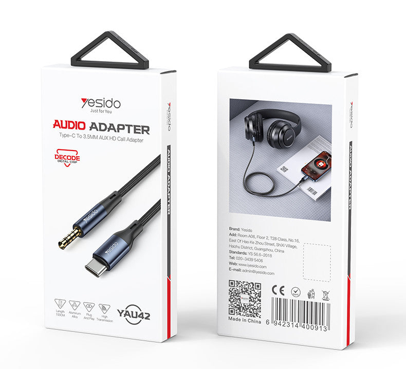 XO AUDIO CABLE C TO AUX BLK