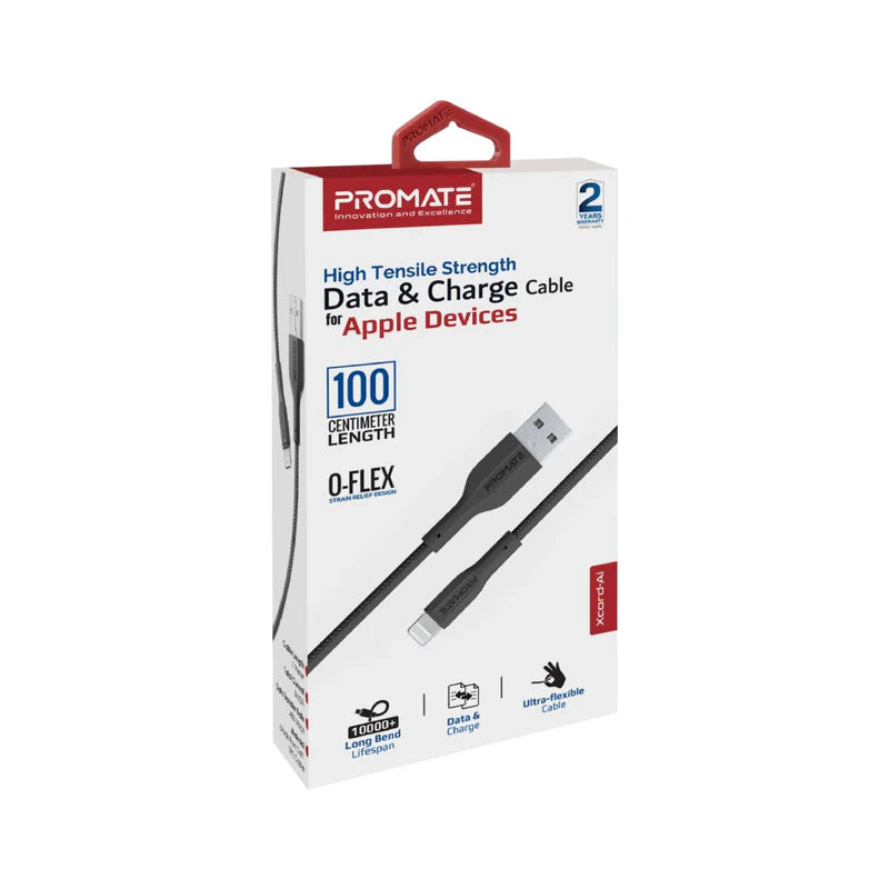 PROMATE XCORD-AI CABLE USB LIGHTNING