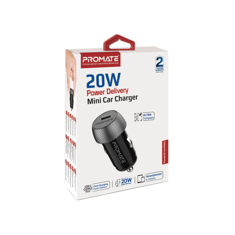 PROMATE MINI CAR CHARGER 20W