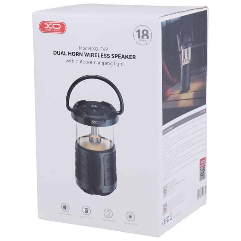 XO DUAL HORN WIRELESS SPEAKER BLK