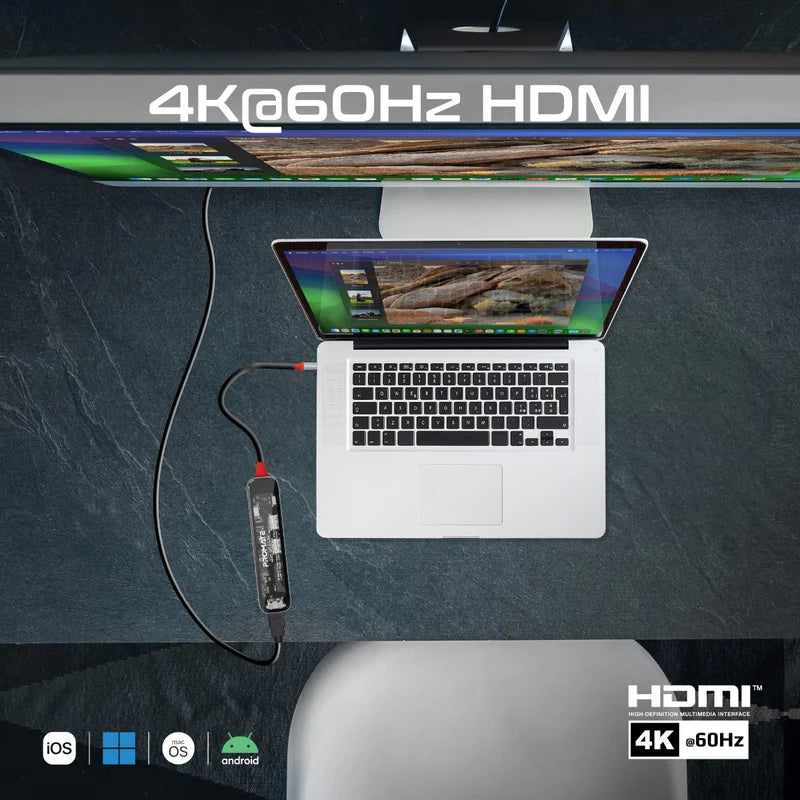 PROMATE 7IN1 ULTRA FAST HUB