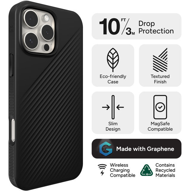 Zagg Luxe Snap Black for iPhone 16