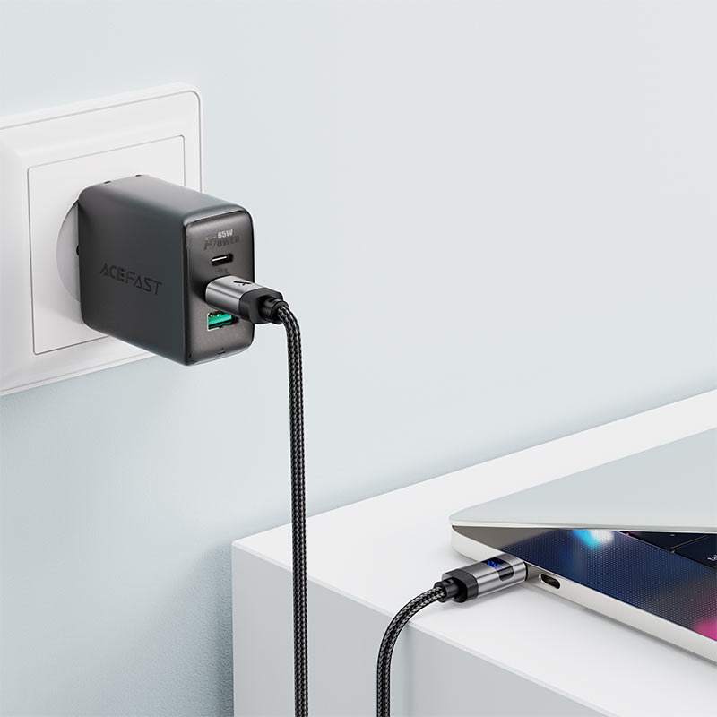 ACEFAST FAST DATA CABLE 60W BLK