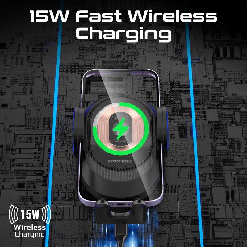 PROMATE WIRELESS CHARGING CAR MOUNT