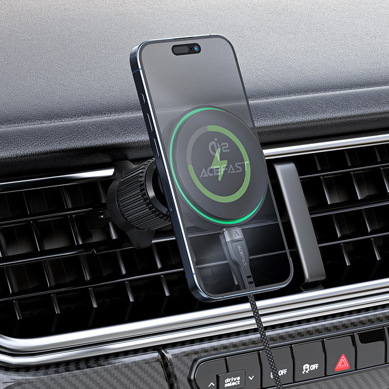 ACEFAST CAR PHONE HOLDER 15W BLK