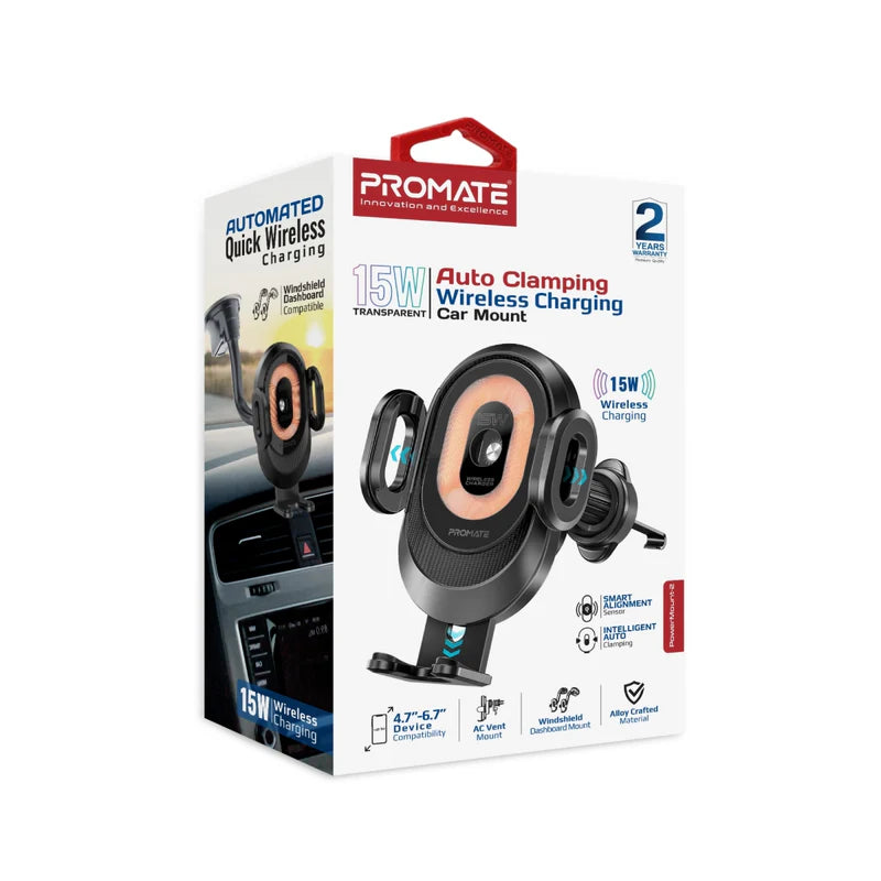 PROMATE WIRELESS CHARGING CAR MOUNT