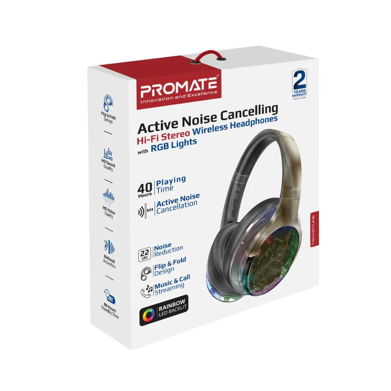 Promate TransTune HI-FI STEREO HEADPHONES