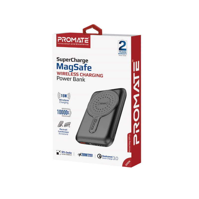 PROMATE 10 000MAH MAGSAGE Power Bank