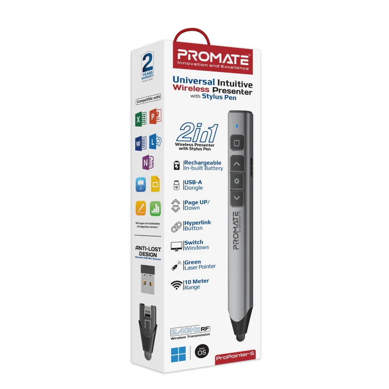 PROMATE UNIVERSAL PRESENTER GREY