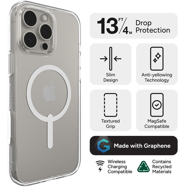 ZAGG CRYSTAL PALACE SNAP IP 16 PRO MAX COVER