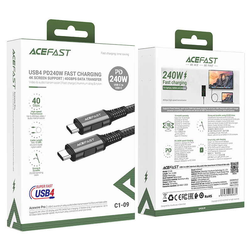 ACEFAST C2C CABLE C1-09