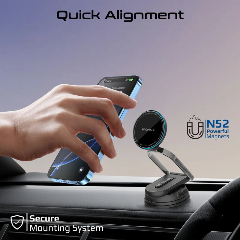 PROMATE CARDLELESS 15W MAG CHARGING MOUNT