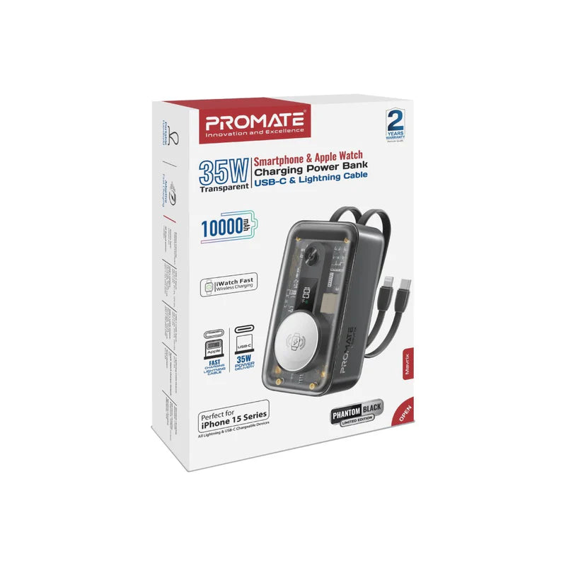 PROMATE 10 000MAH PB 4IN1