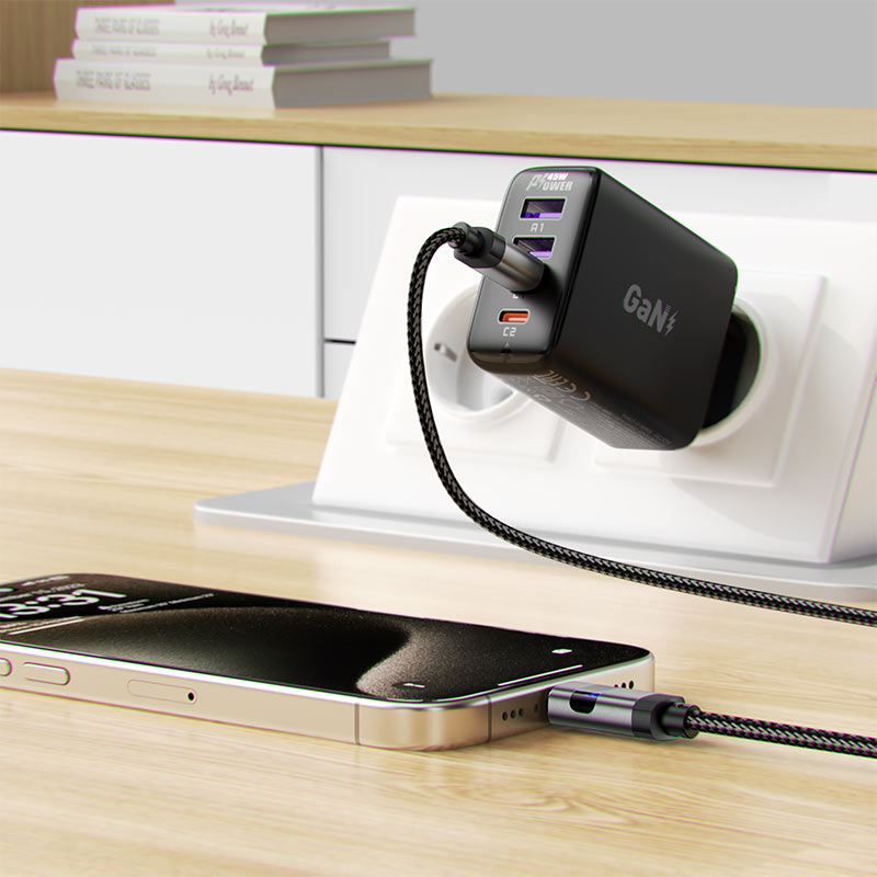 ACEFAST FAST DATA CABLE 60W BLK