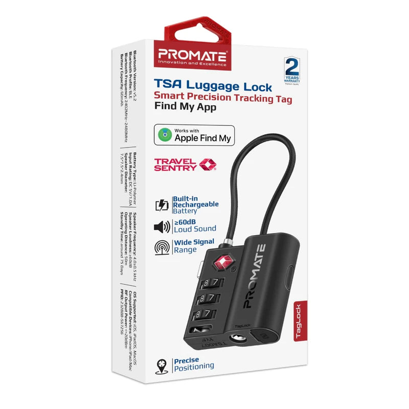 PROMATE LUGGAGE LOCK