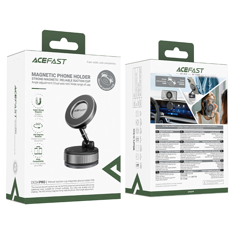 ACEFAST DESKPRO MAG PHONE HOLDER BLK