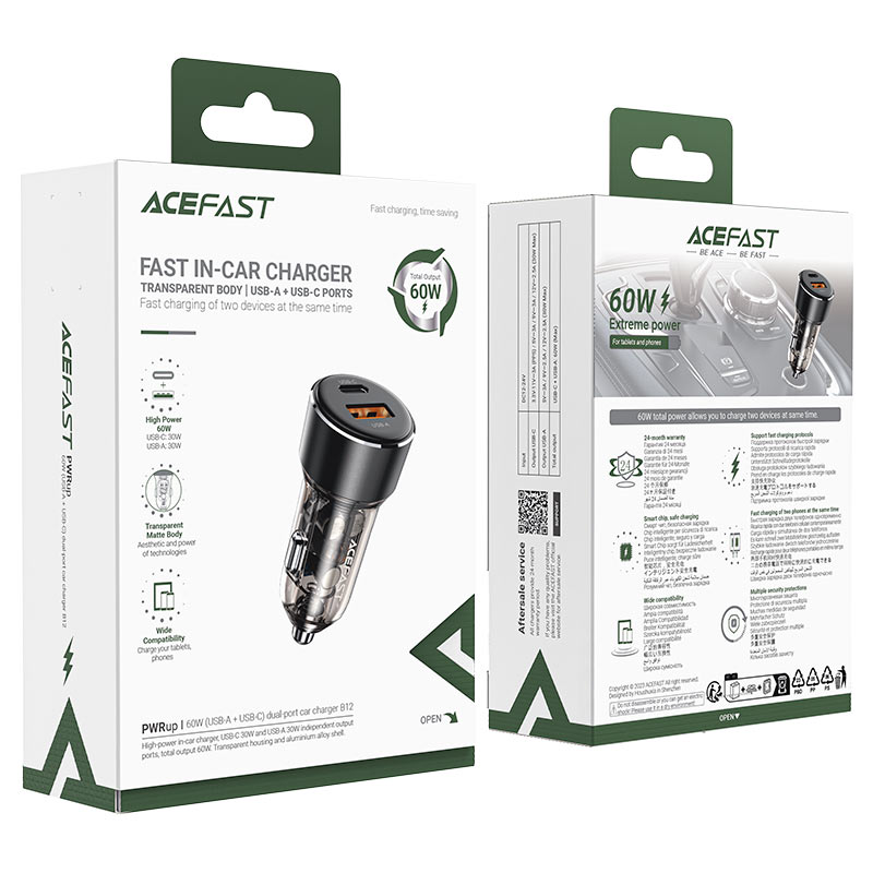 ACEFAST CAR CHARGER B12
