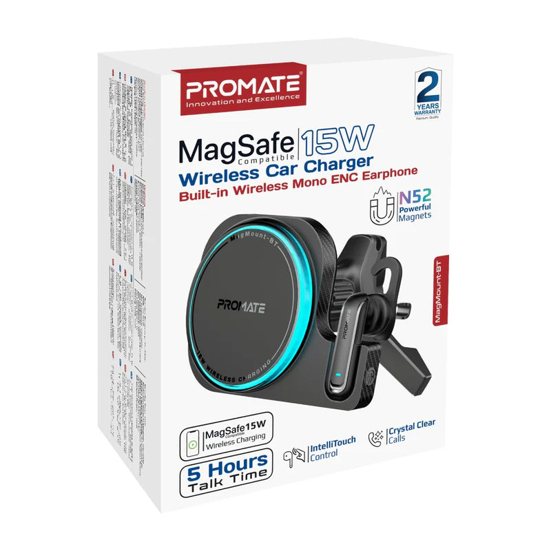 PROMATE MAGSAFE 15W CAR CHARGER