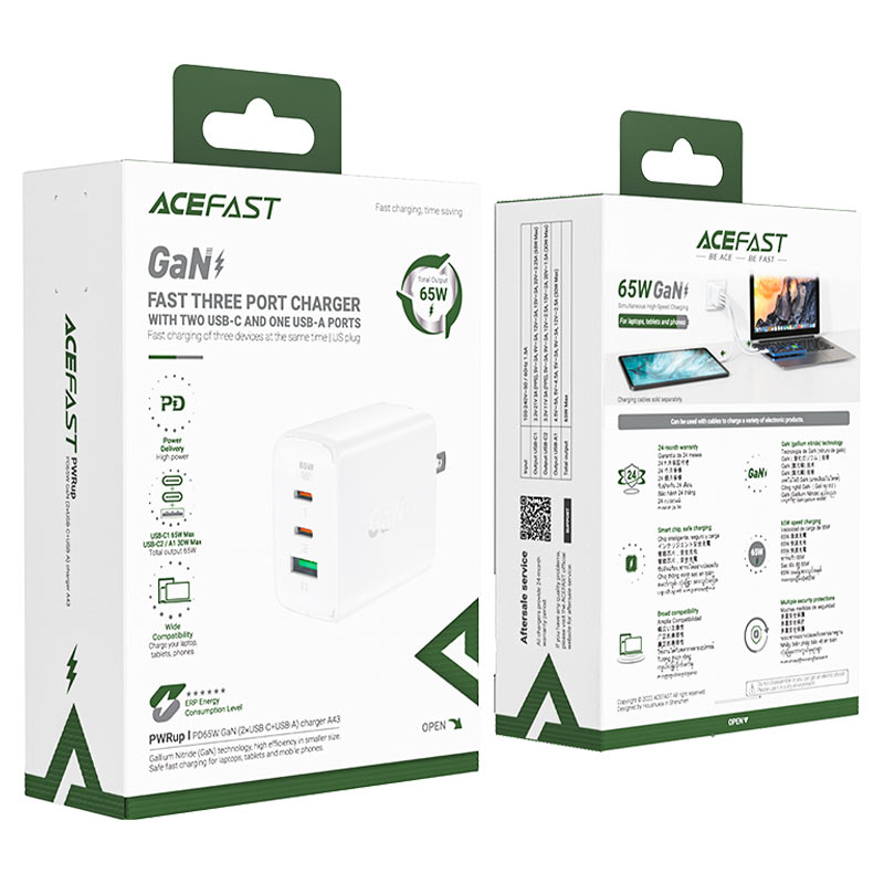 ACEFAST FAST 3 PORT ADAPTER A43