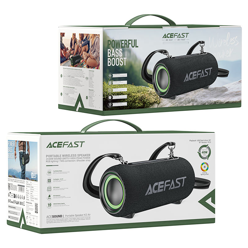 ACEFAST ACESOUND SPEAKER BLK