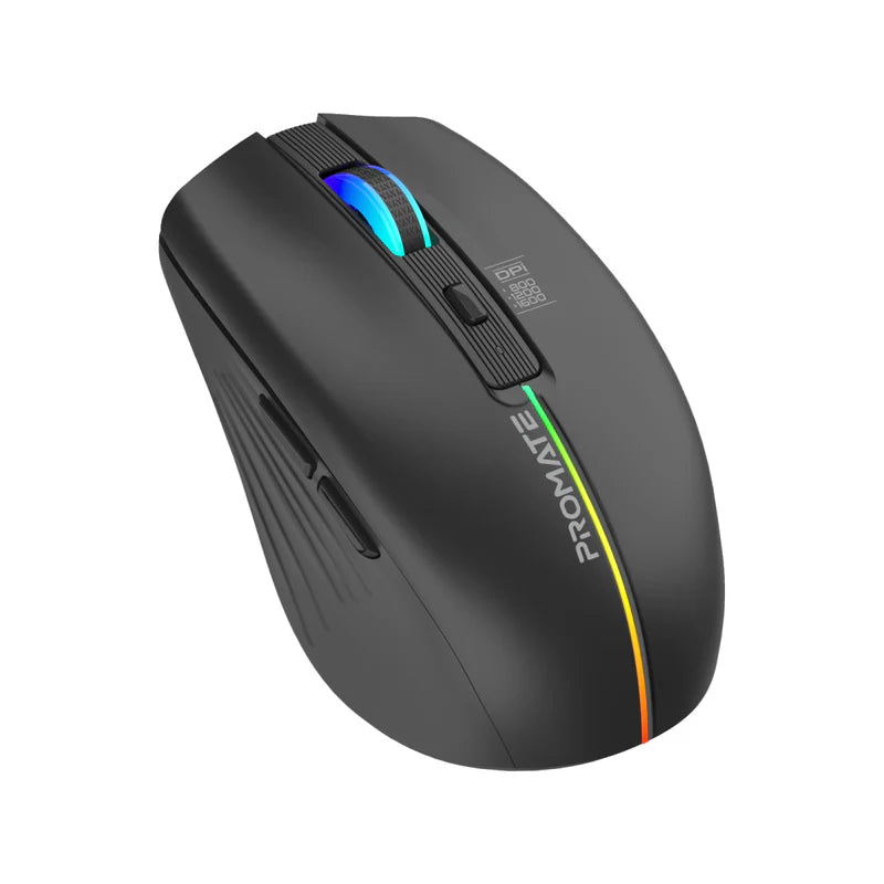 PROMATE ERGO OPTICAL MOUSE WHT