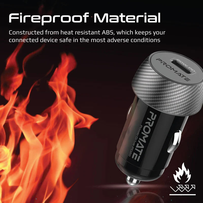 PROMATE MINI CAR CHARGER 20W