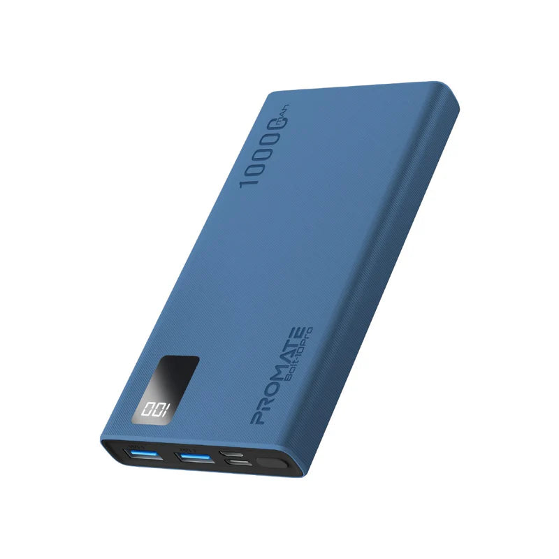 PROMATE Bolt-10Pro Power Bank 10 000MAH