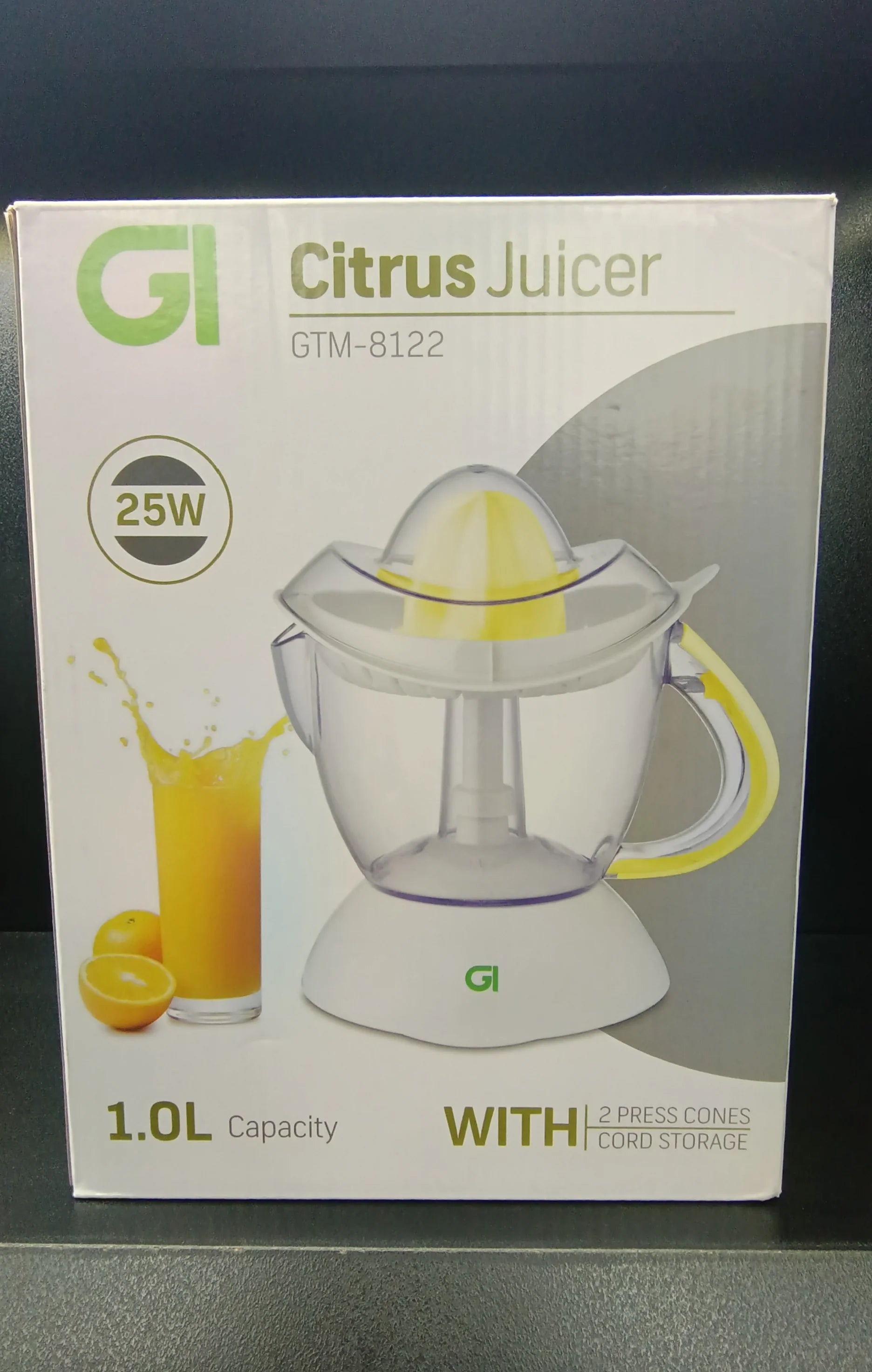 GI CITRUS JUICER 1L WHT