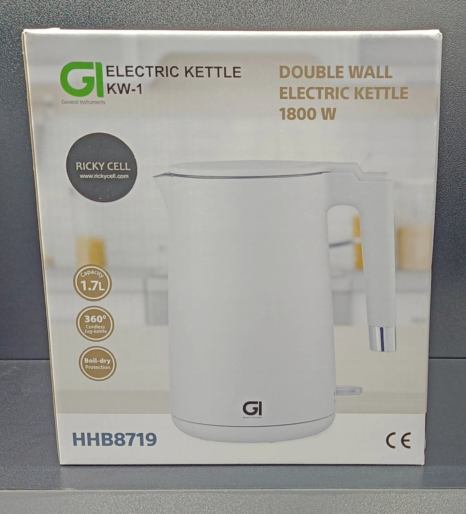GI Electric Kettle Double Wall