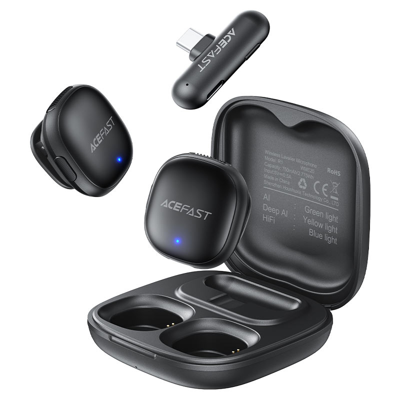 Acefast Wireless lavalier microphones R1
